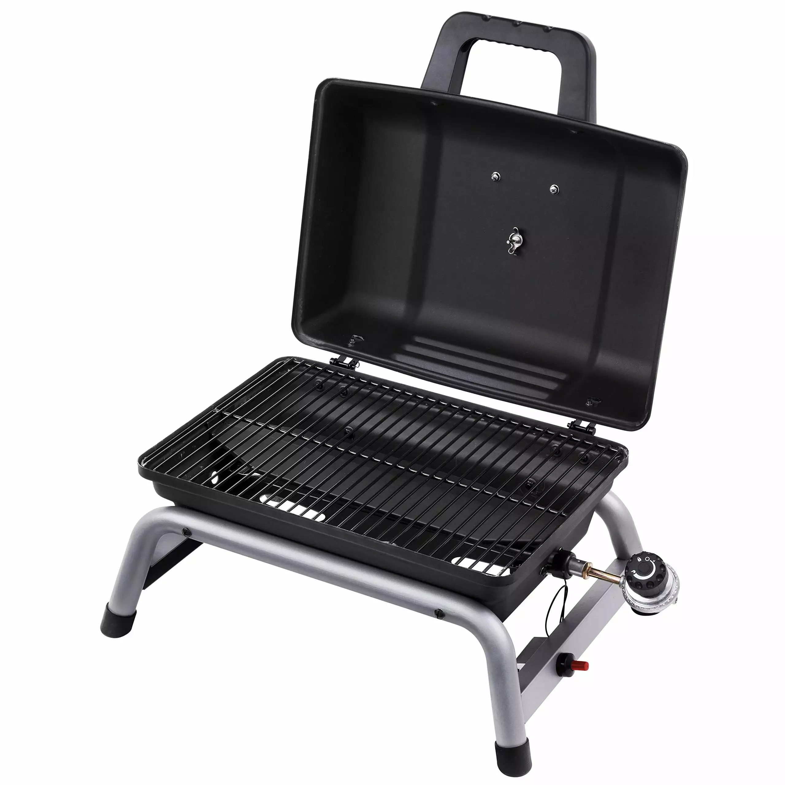 1-Burner Travel-friendly Propane Gas Grill Camping and Picnics