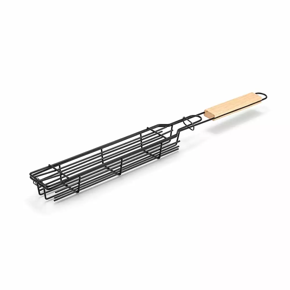 Arealer Camping BBQ Grilling Binquireet Charcoal Grill Wood Handle Roasting Tools