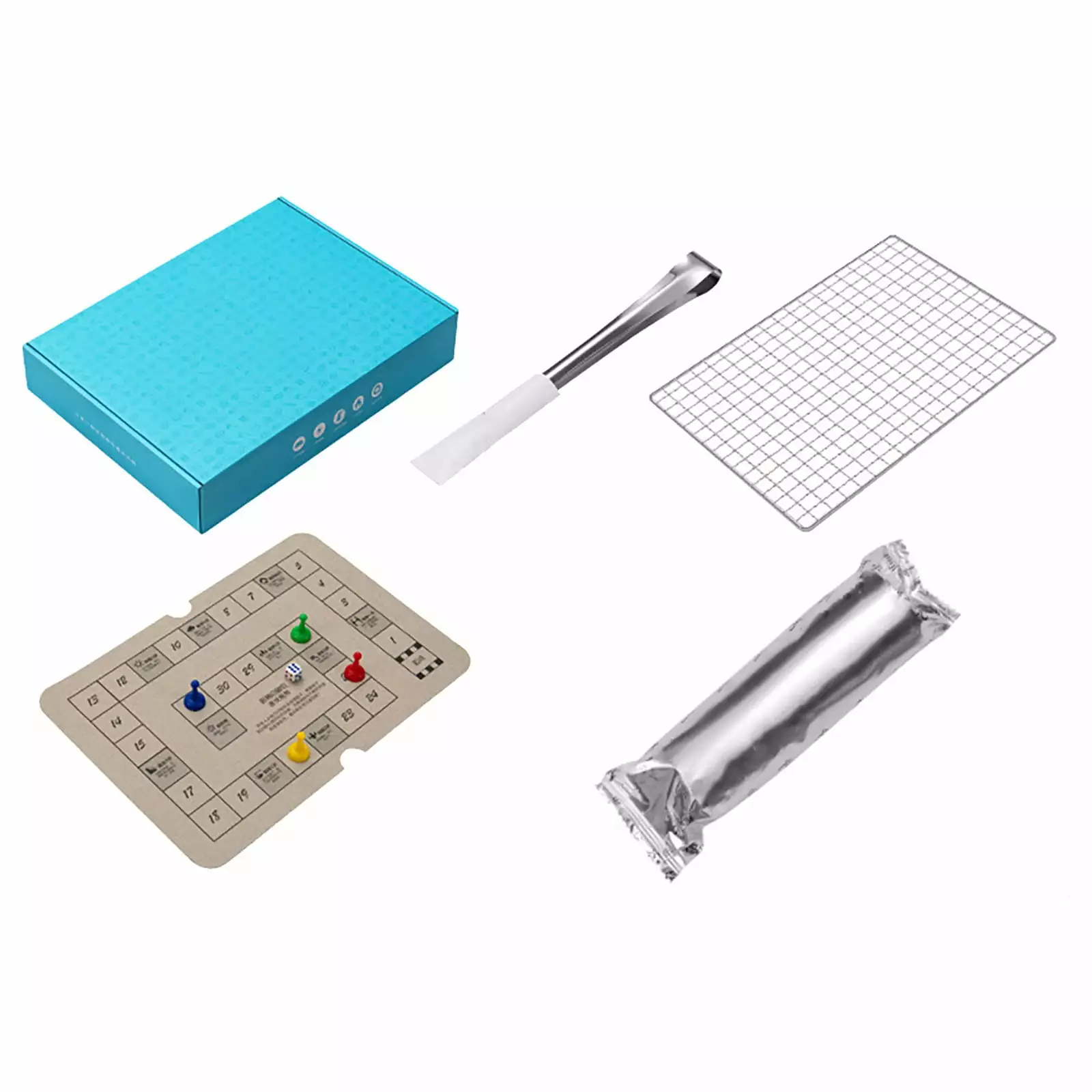 Barbecue Grill Foldable Space-saving Vent Holes BBQ - Quick Disposable Camping Stove