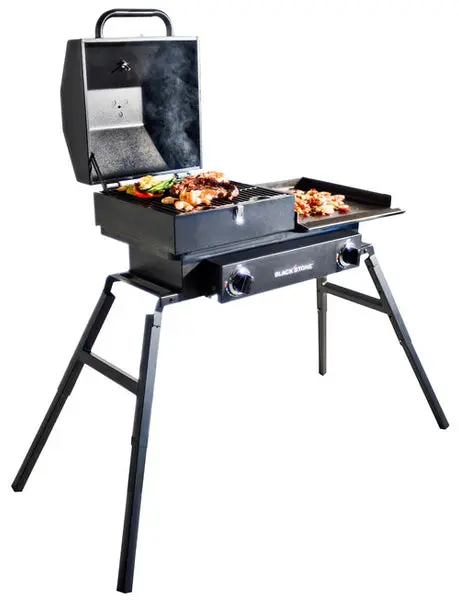 Blackstone 1555 Tailgater Grill/Griddle 2 Burner 60000 Total BTU's