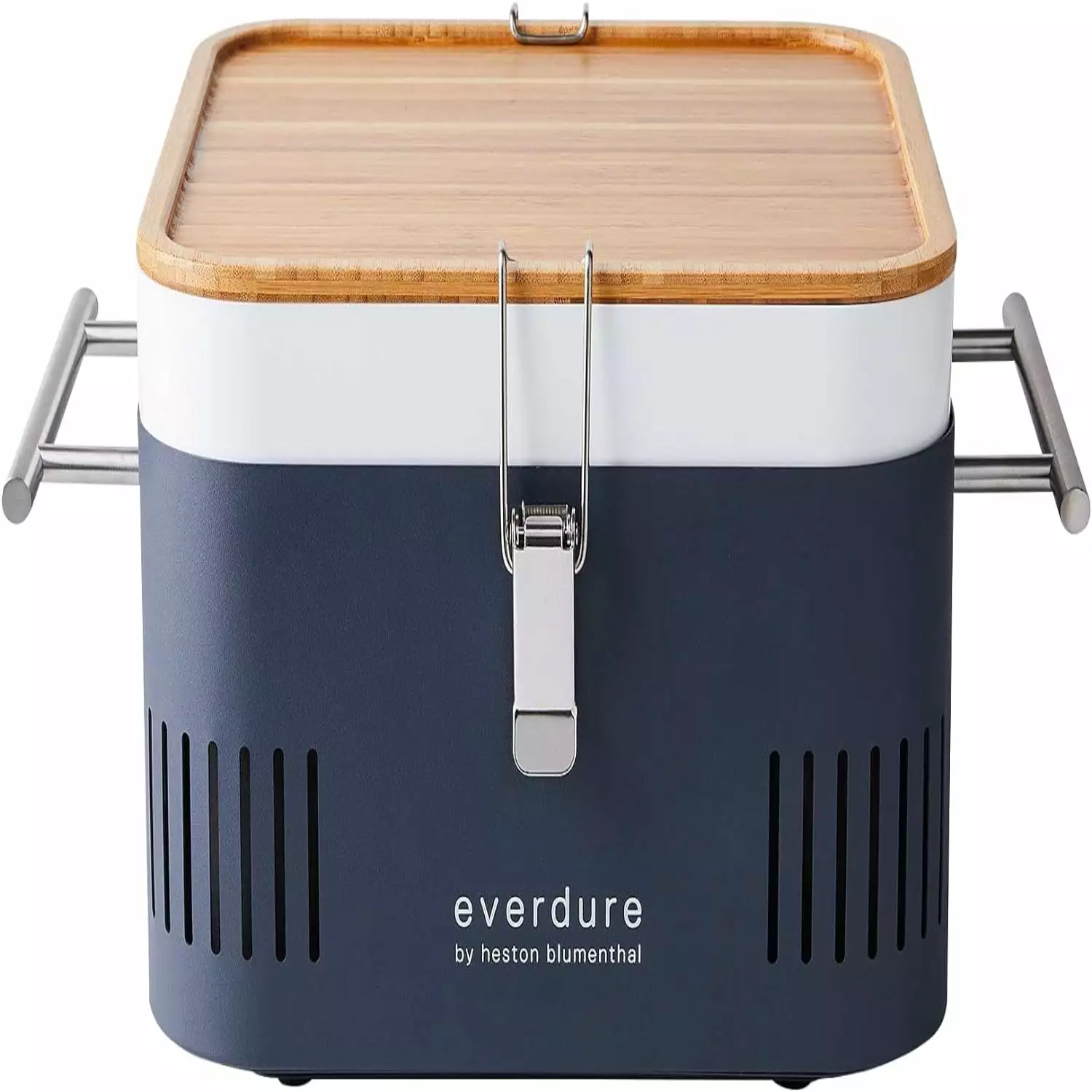 CUBE Travel-friendly Charcoal Grill Tabletop BBQ Perfect Tailgate Beach Patio or Camping Grill Featherweight & Space-savin...