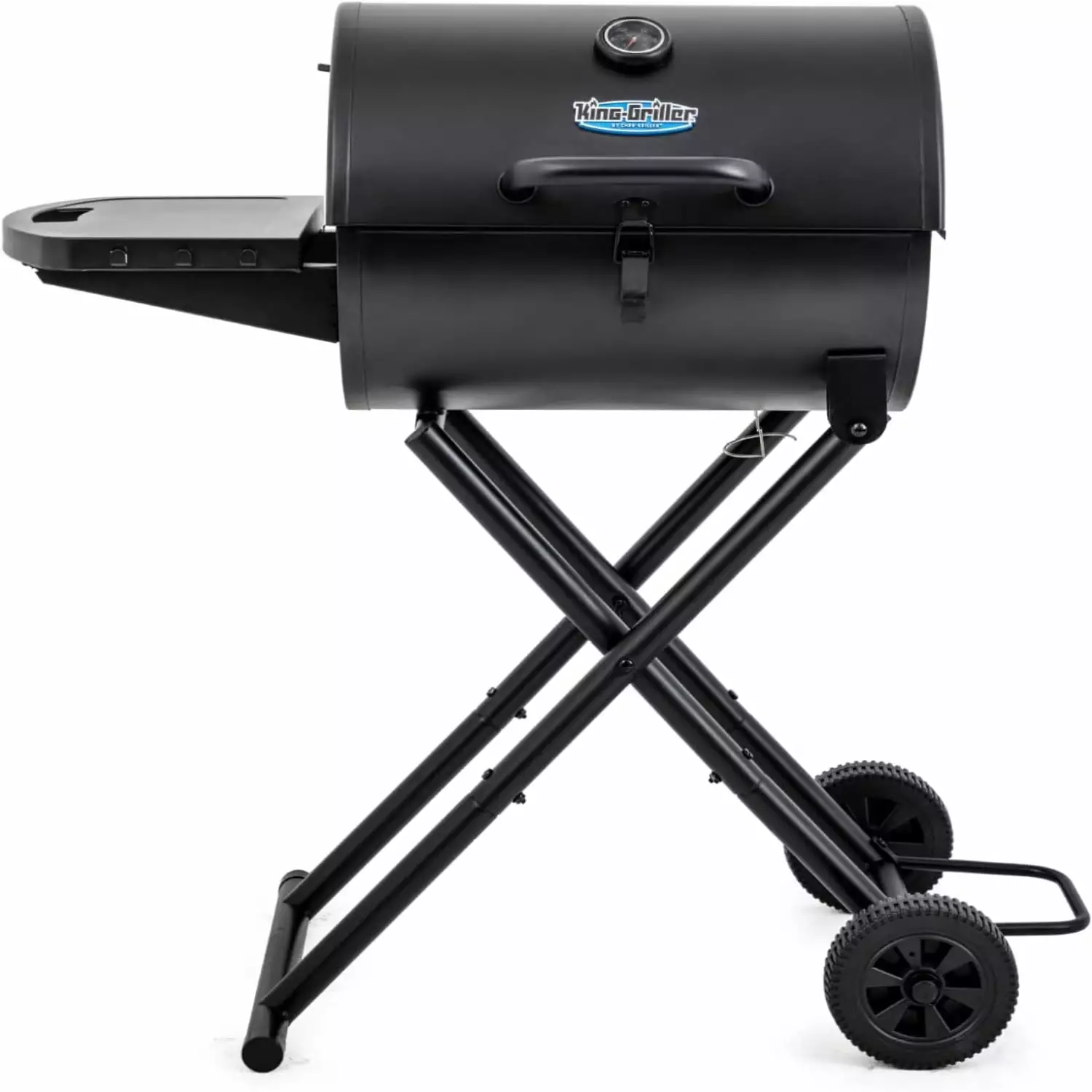 King-Griller Gambler Travel-Friendly Charcoal Grill Black Outdoor Camping BBQ None