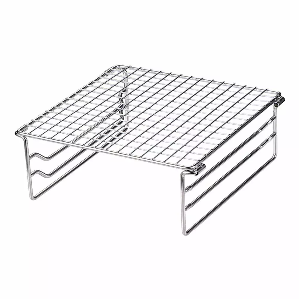 Qumonin Travel-friendly Stainless Steel BBQ Grill Camping and Outdoor Cooking