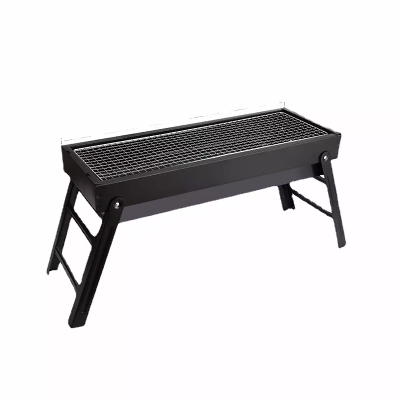 SHENGXINY Foldable Thickened Grate Outdoor BBQ Grill Camping Home Cooking 10pcs