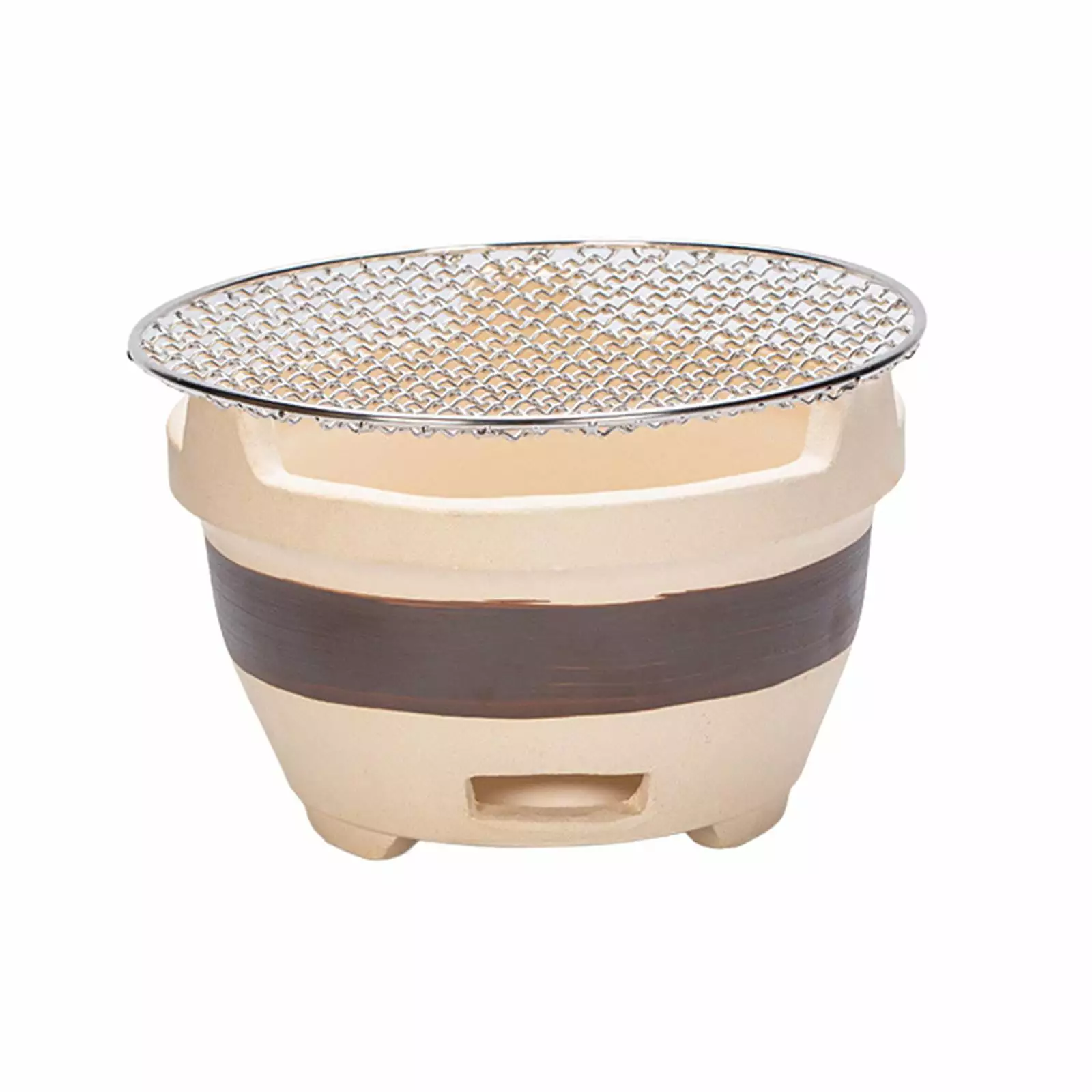 SunniMix Clay Household Barbecue Grill Portable Camping BBQ Backpacking Hiking