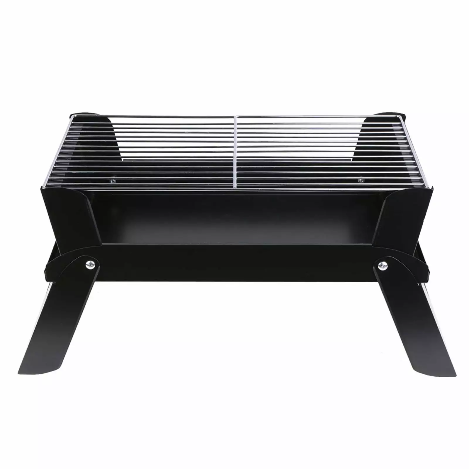 Travel-friendly Camping Grill Barbecue Net Outdoor Wood Stove Camping Grill