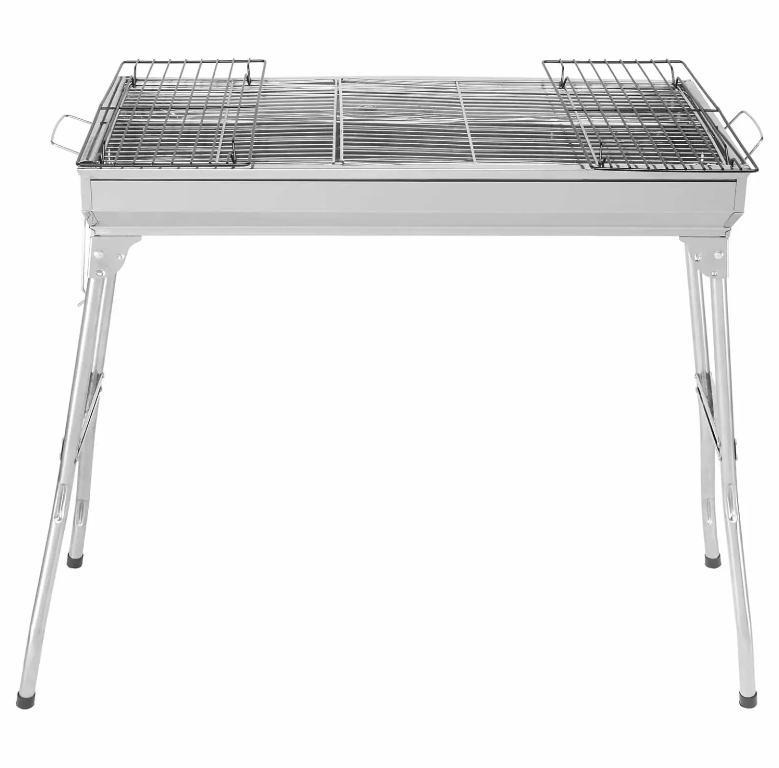 Travel-Friendly Stainless Steel Barbecue Grill Outdoor Cooking Camping Hiking Picnics
