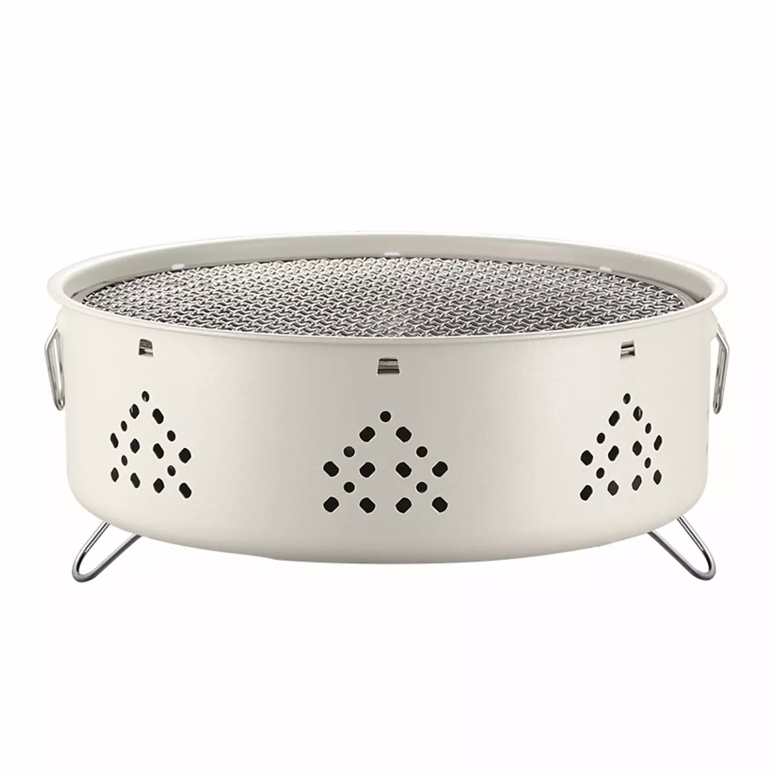 Trayknick Vigorous Firepower Grill Stainless Steel Barbeque Grill Camping Outdoor Cooking Featherweight
