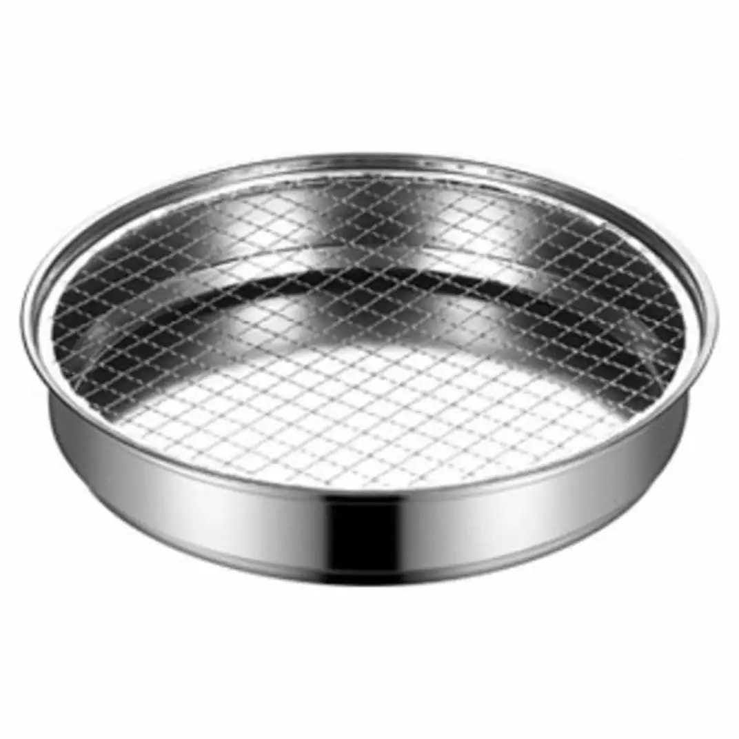 Tuphregyow Travel-friendly Charcoal Grill Stainless Steel Camping Picnics Outdoor Cooking 12