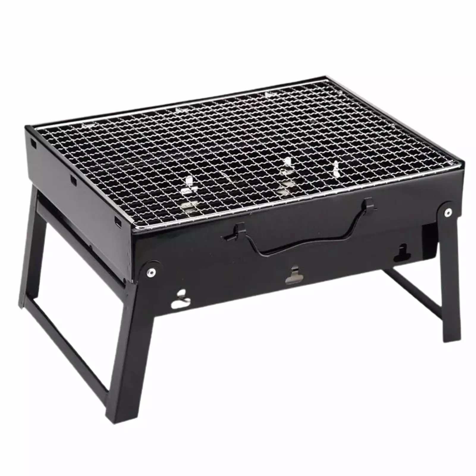 Twowood Barbecue Grill Airway Vent Heat-Resistant Iron Detachable Camp Stove Outdoor
