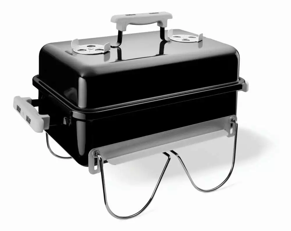 Weber Go-Anywhere Charcoal Grill Portable BBQ Outdoor Cooking Camping Picnic 1