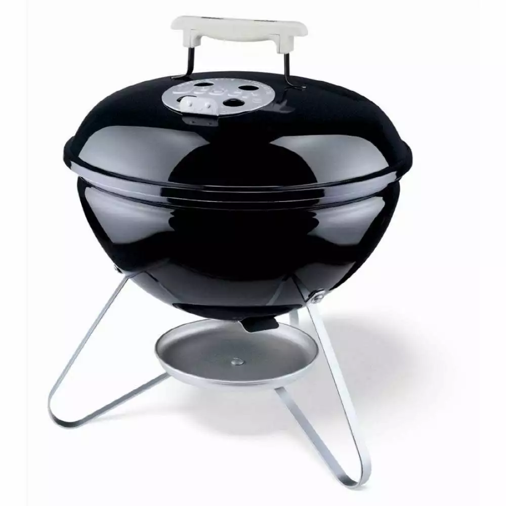 Weber 14 Smokey Joe Charcoal Grill Black Compact Picnics and Tailgating L