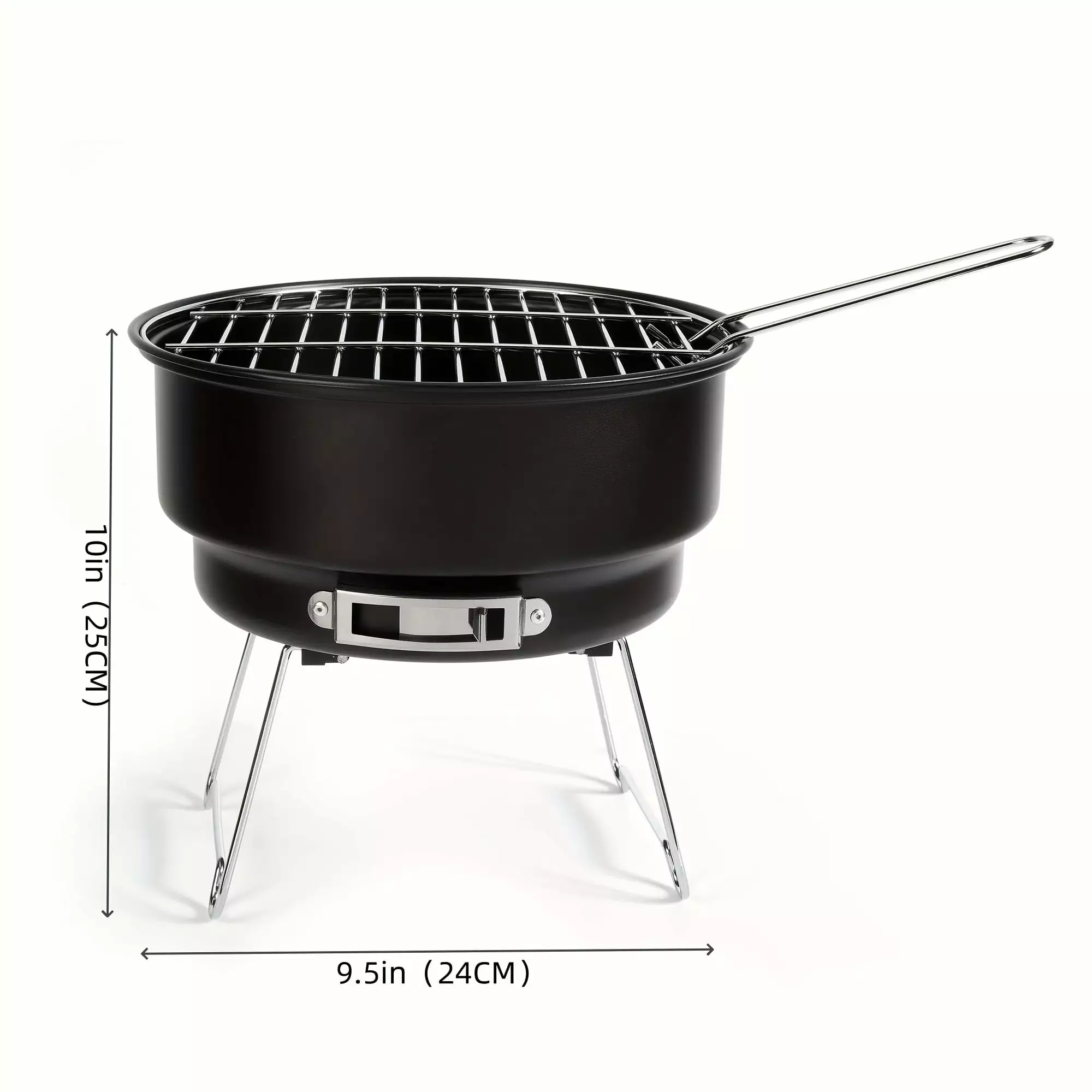 XINGJIU 10 Steel Travel-friendly Camping Charcoal Grill