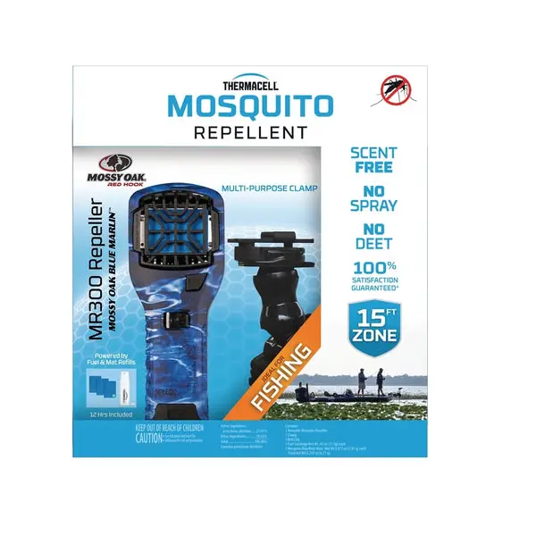 Thermacell MR300MO Portable Mosquito Repeller 15 Feet Coverage Area Outdoor Protection