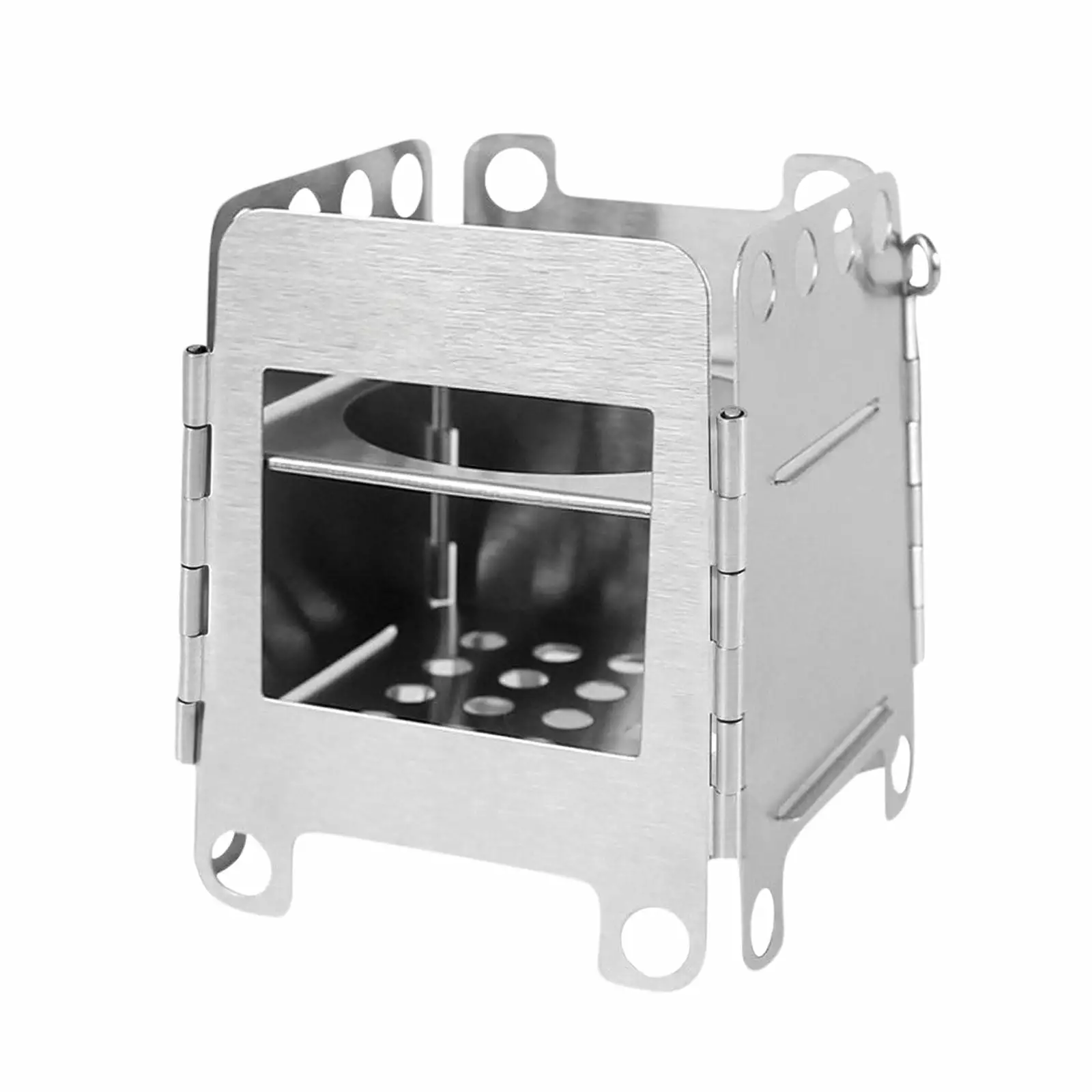 SOWNBV Tabletop Ethanol Fire Stove - Travel-Friendly Concrete Firepit Outdoor and Indoor Use One