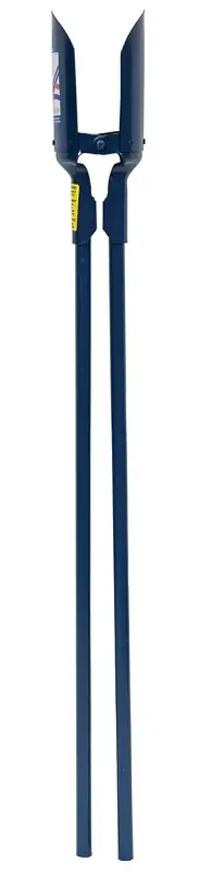 Seymour 21220 Post Hole Digger, Welded Blade, Metal Blade, Steel Handle, Tubular Handle, 59 OAL