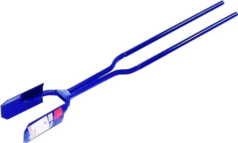 Seymour 21230 Post Hole Digger, Riveted Blade, HCS Blade, Alloy Handle, Square Cut Handle, 56 OAL Comfort Grip