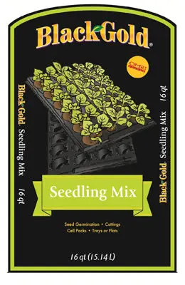 Black Gold Seedling Mix 16 Quart Organic Potting Soil