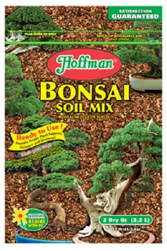 Hoffman Bonsai Soil Mix 2 Qt Premium Potting Soil Bonsai Trees