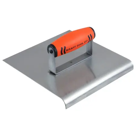 KRAFT 8" x 8" 1/2"R 3/4"L Stainless Chromed Edger ProForm® Handle