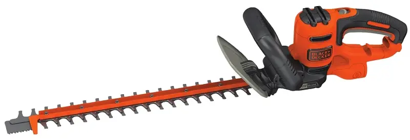 Commercial Series Black+Decker BEHTS300 Electric Hedge Trimmer, 3.8 , 120 V, 3/4 Cutting Capacity, 20 Blade, Coral