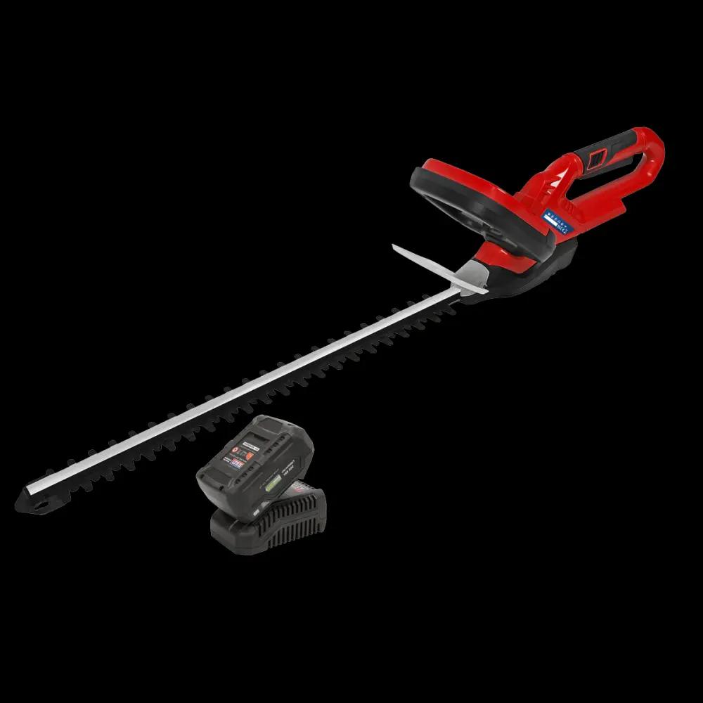 Laser-Cut Sealey CHT20VCOMBO4 Hedge Trimmer Untethered 20V 4Ah Battery & Charger