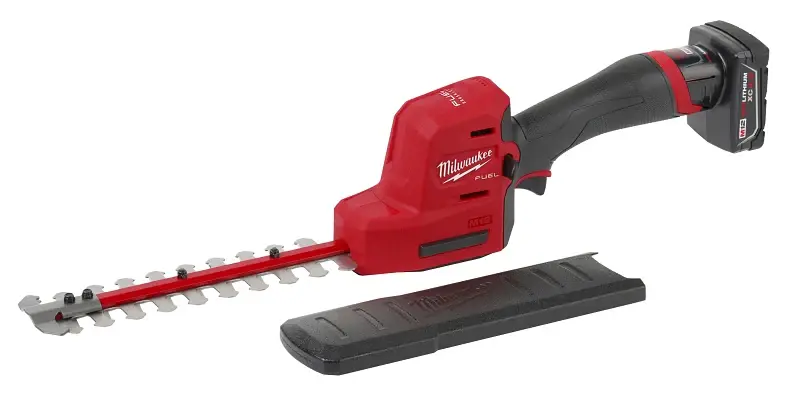 Long-Reach Pole Milwaukee 2533-21 Hedge Trimmer, Tool Only, 4 Ah, 12 V, Lithium-Ion, 1/2 Cutting Capacity, 8 Blade