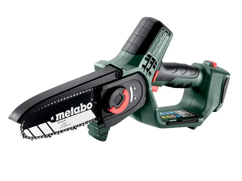 Professional Grade Metabo MS 18 LTX 15 Pruning Saw 18V Bare Unit