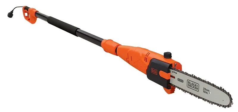 Black+Decker PP610 Corded Pole Saw, 120 V Saw & Trimmer Head