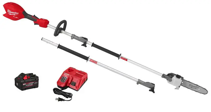 POLE SAW KIT BRSHLESS 18V 10IN | Extended Reach Pole