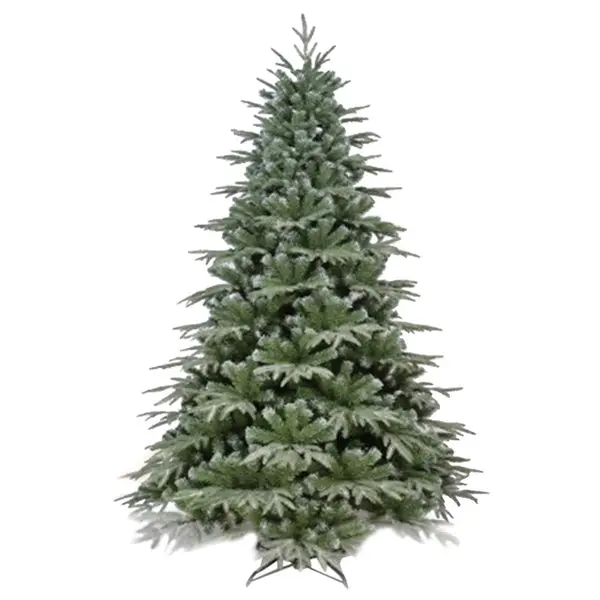 Santas Forest 50776 Pre-Lit Christmas Tree PVC 7.5 Feet Artificial Santa's Forest