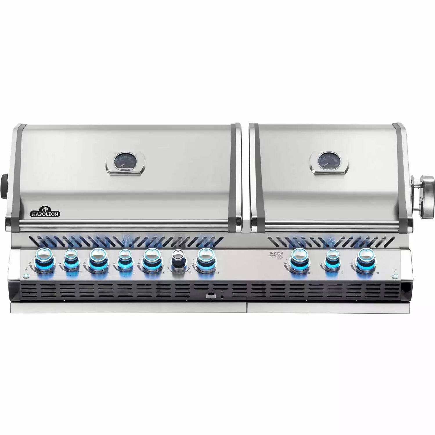 Napoleon Prestige Pro 825 Built- Propane Gas Grill Infrared Rear Burner and Sear Burners