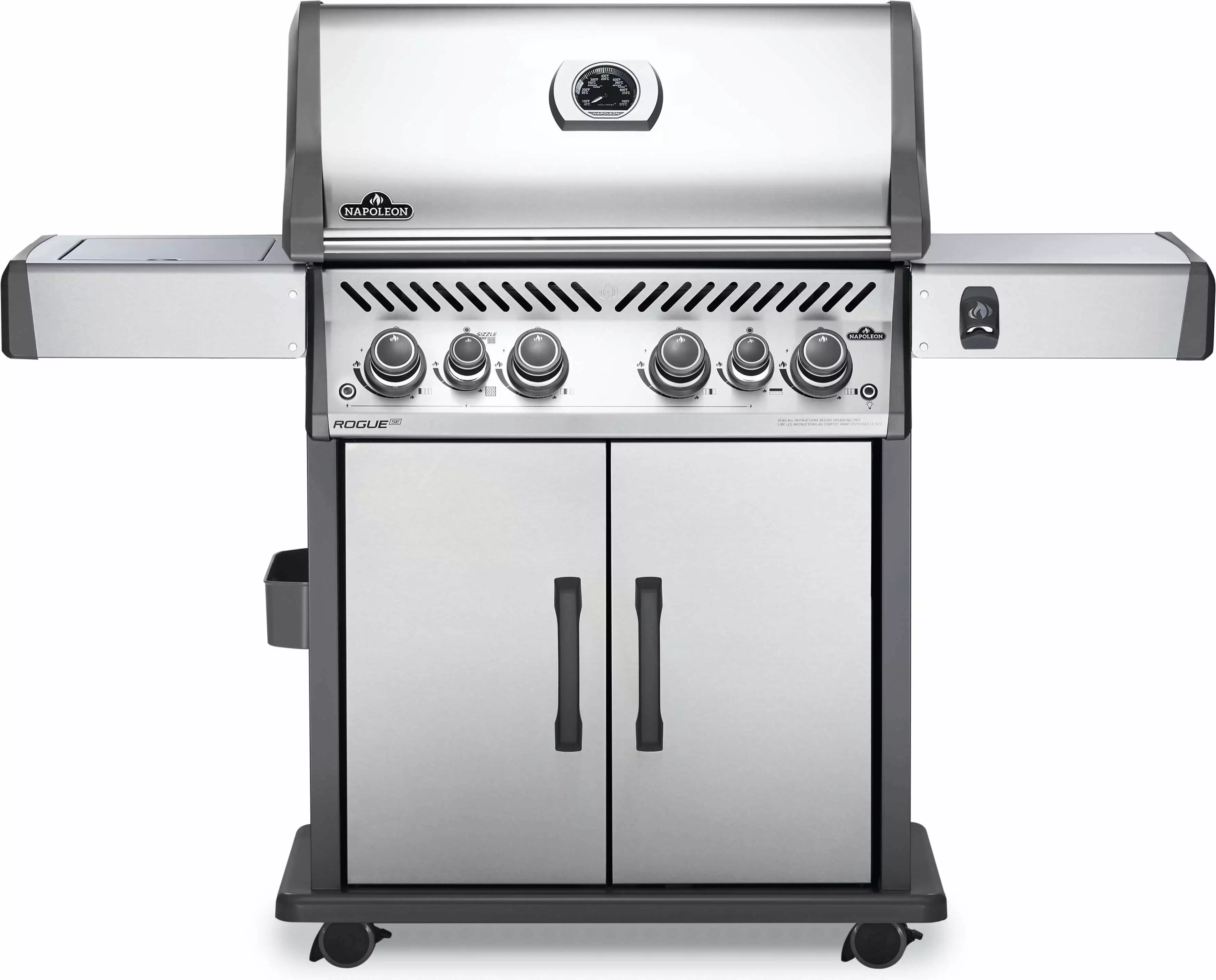 Napoleon Rogue SE 525 RSIB Propane Gas Grill Infrared Side and Rear Burners