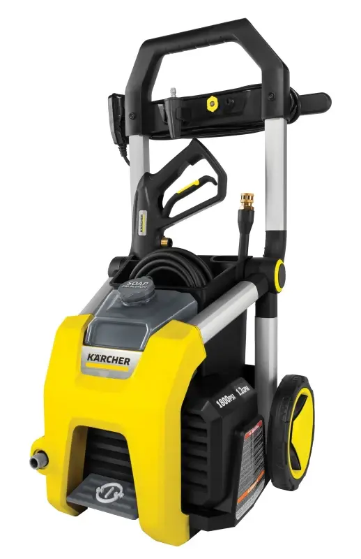 Karcher K1800PS 1.106-201.0 Electric Pressure Washer, 1 -Phase, 13 , 120 VAC, 1800 psi Operating, 1.2 gpm
