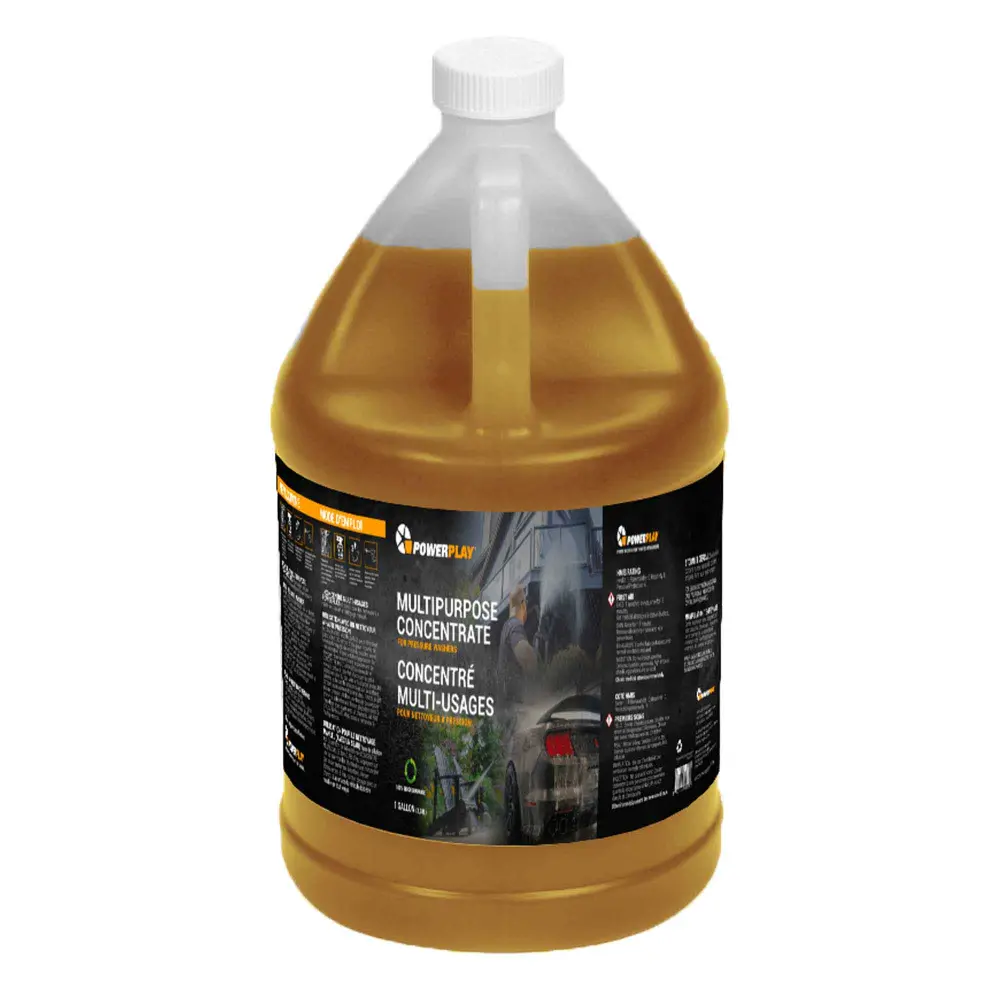 Adjustable Nozzle Powerplay All-purpose Detergent Pressure Washers, 3.78 L