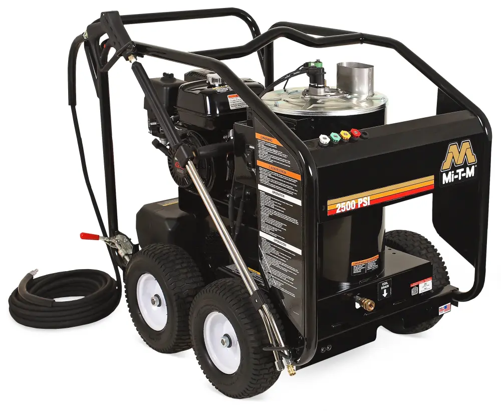 Electric Powered HSP Series - Gasoline Direct Drive Warm Water Pressure Washers