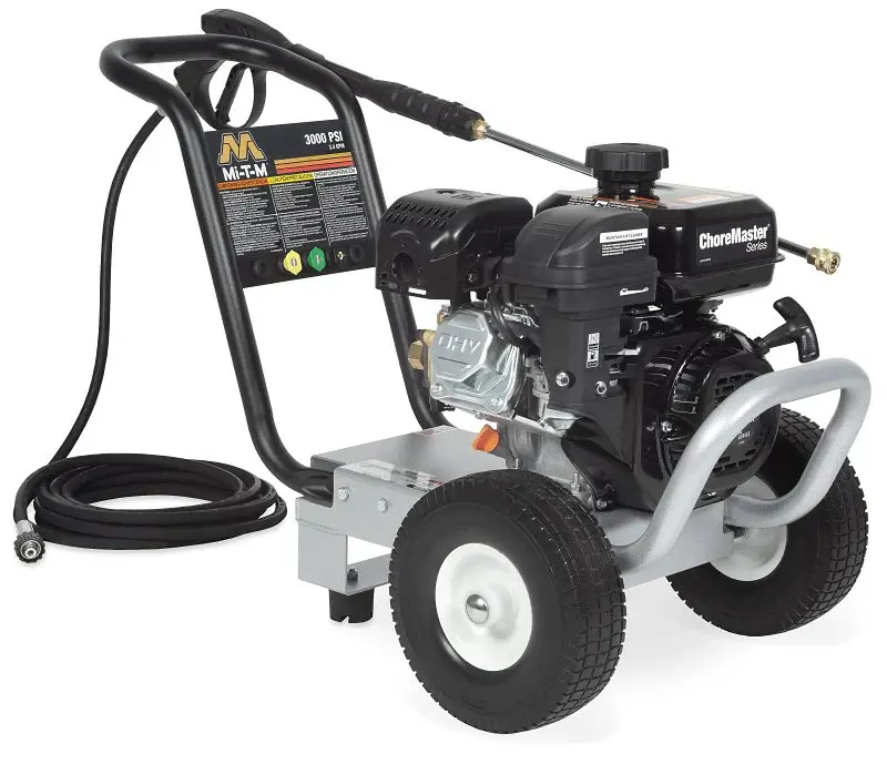 Mi-T-M ChoreMaster Series CM-3000-0MMB Pressure Washer, Gasoline, OHV Engine, 212 cc Engine Displacement