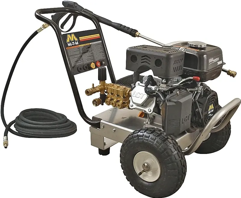 Mi-T-M ChoreMaster Series CM-3200-0MMB Pressure Washer, Gasoline, OHV Engine, 212 cc Engine Displacement, 2.4 gpm