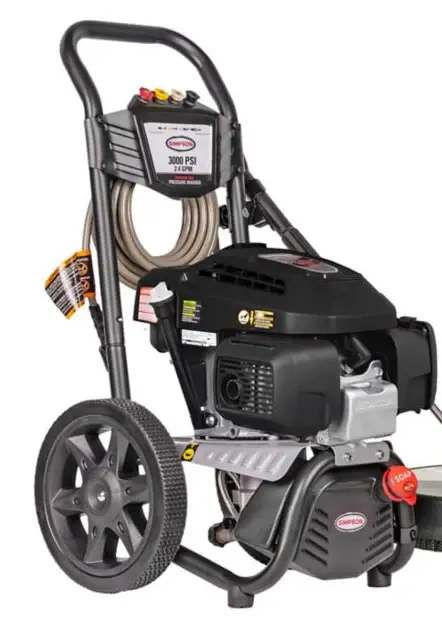 Simpson MegaShot 3000 PSI 2.4 GPM Premier Gas Pressure Washer Spray Gun