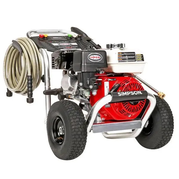 Simpson Professional ALH3425R 3600 PSI Gas Cold Water Aircraft-grade Frame Pressure Washer w/ Honda GX Engine Refurbished