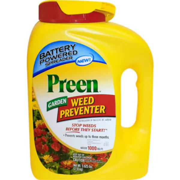 Preen 24-64415 Garden Weed Preventer Canister Power Spreader 6.25 Lbs