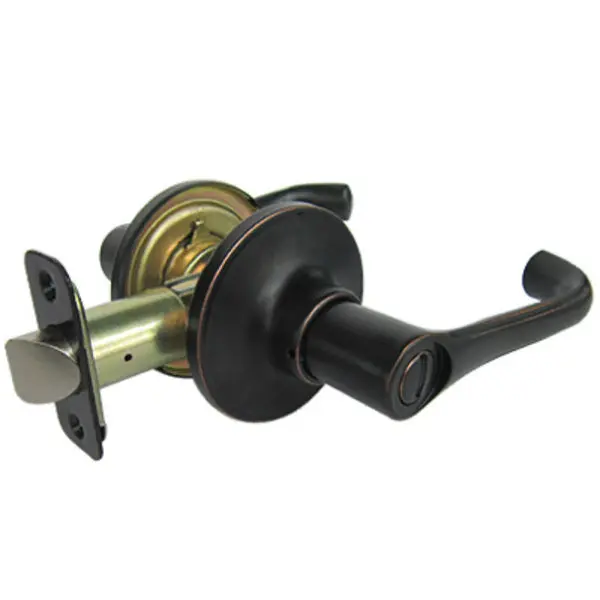 Taiwan Fu Hsing LYPX701B Reversible Milano Privacy Lever Lockset Aged Bronze