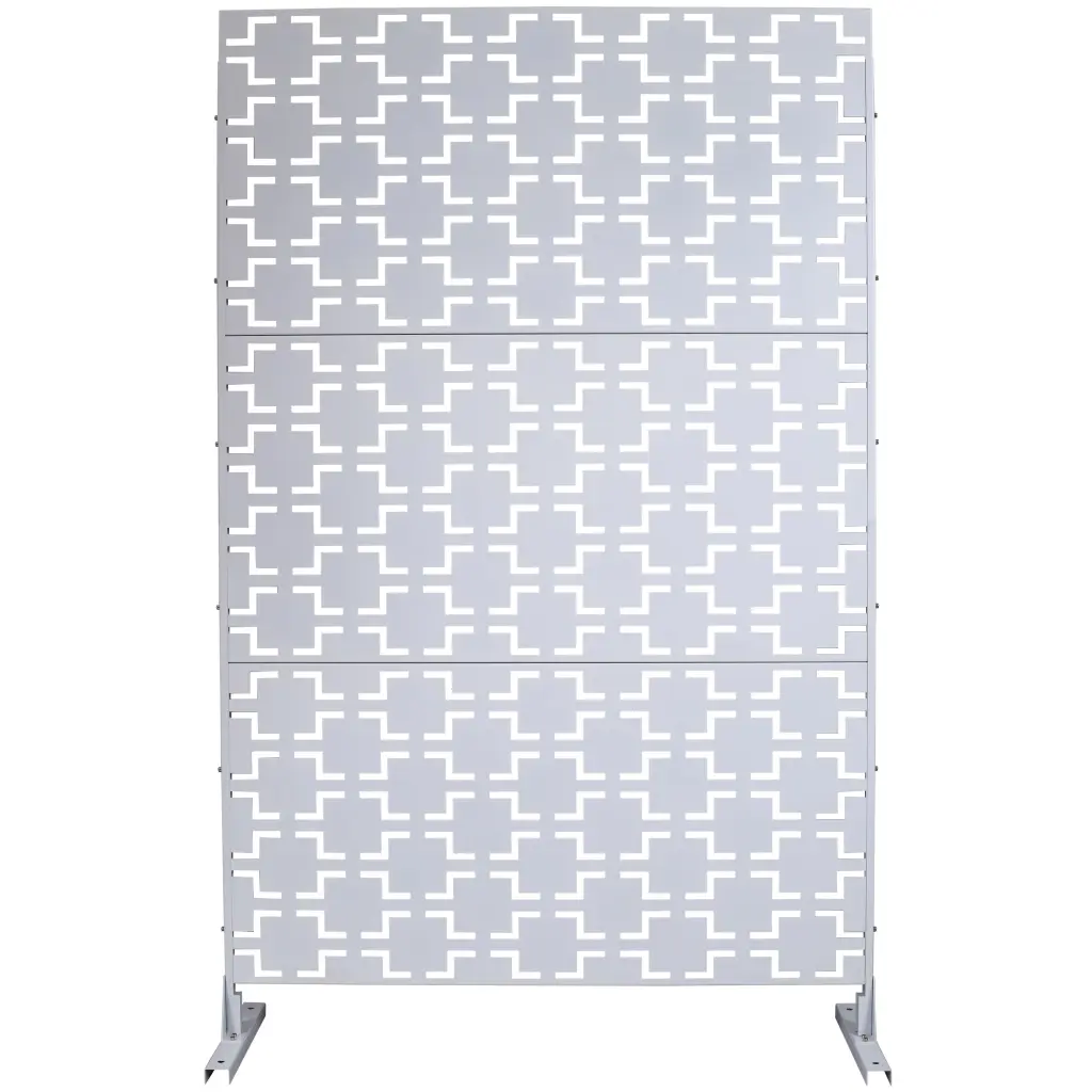 Outdoor & Indoor Privacy Screen Metallic Privacy Screen 76" H 48" W g-h