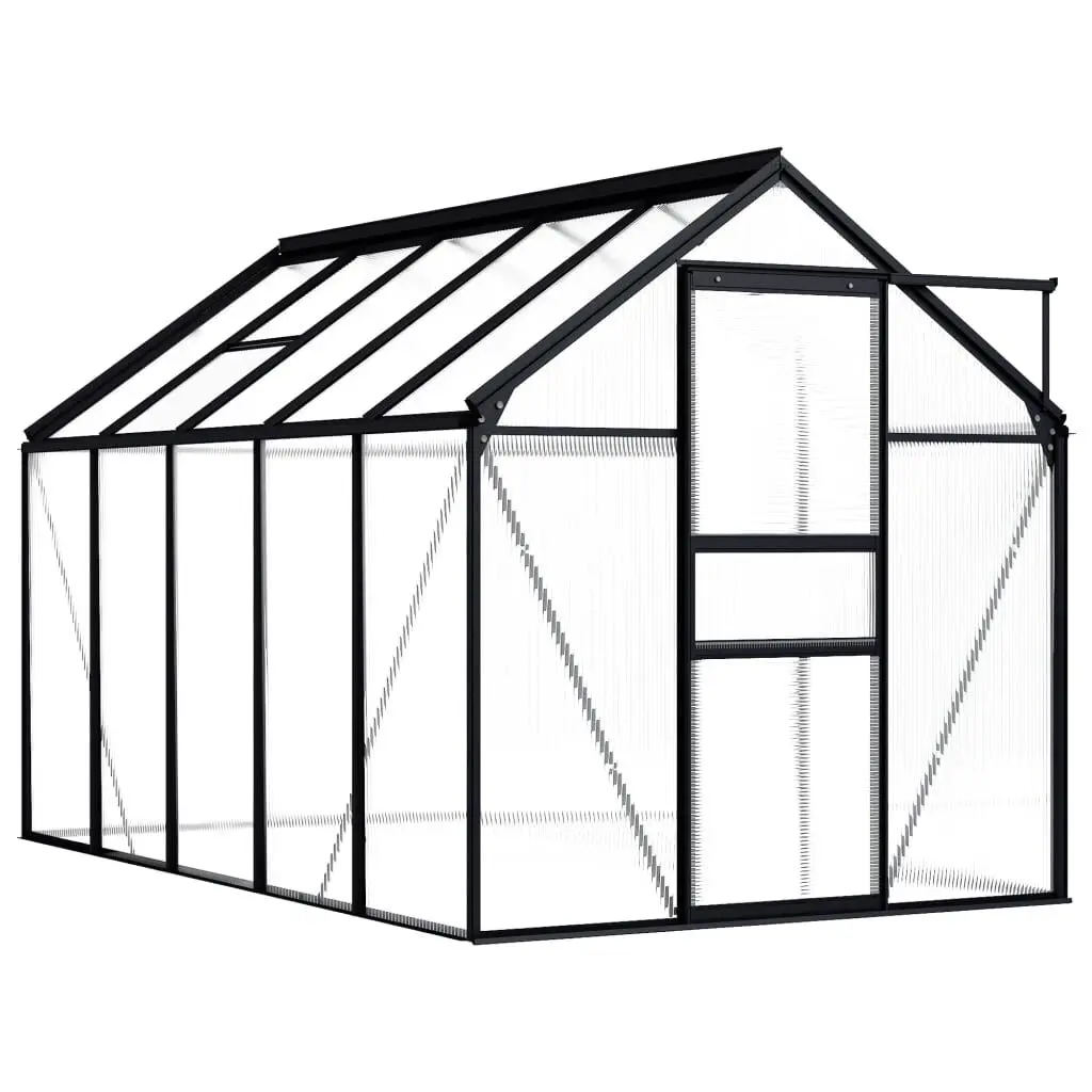 Greenhoutilize Anthracite Aluminum 63.4 ft² Outdoor Privacy Screen