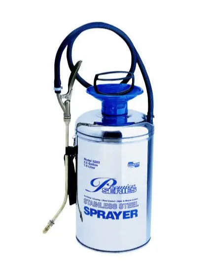 Chapin 1253 Premier Series Pro Stainless Steel Sprayer 2-Gallon Professional Sprayer