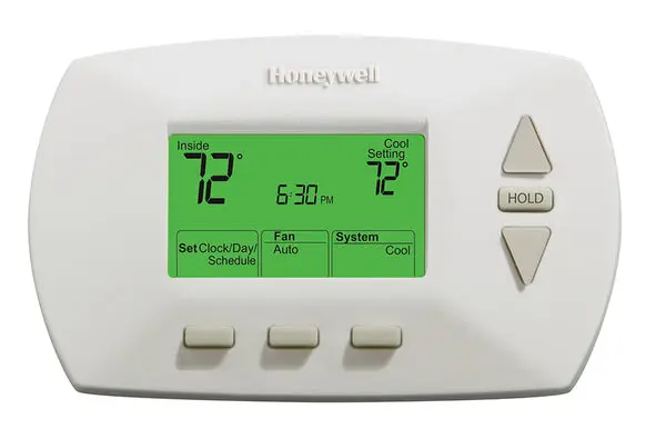 Honeywell Deluxe 5-1-1 Day Programmable Thermostat Backlight