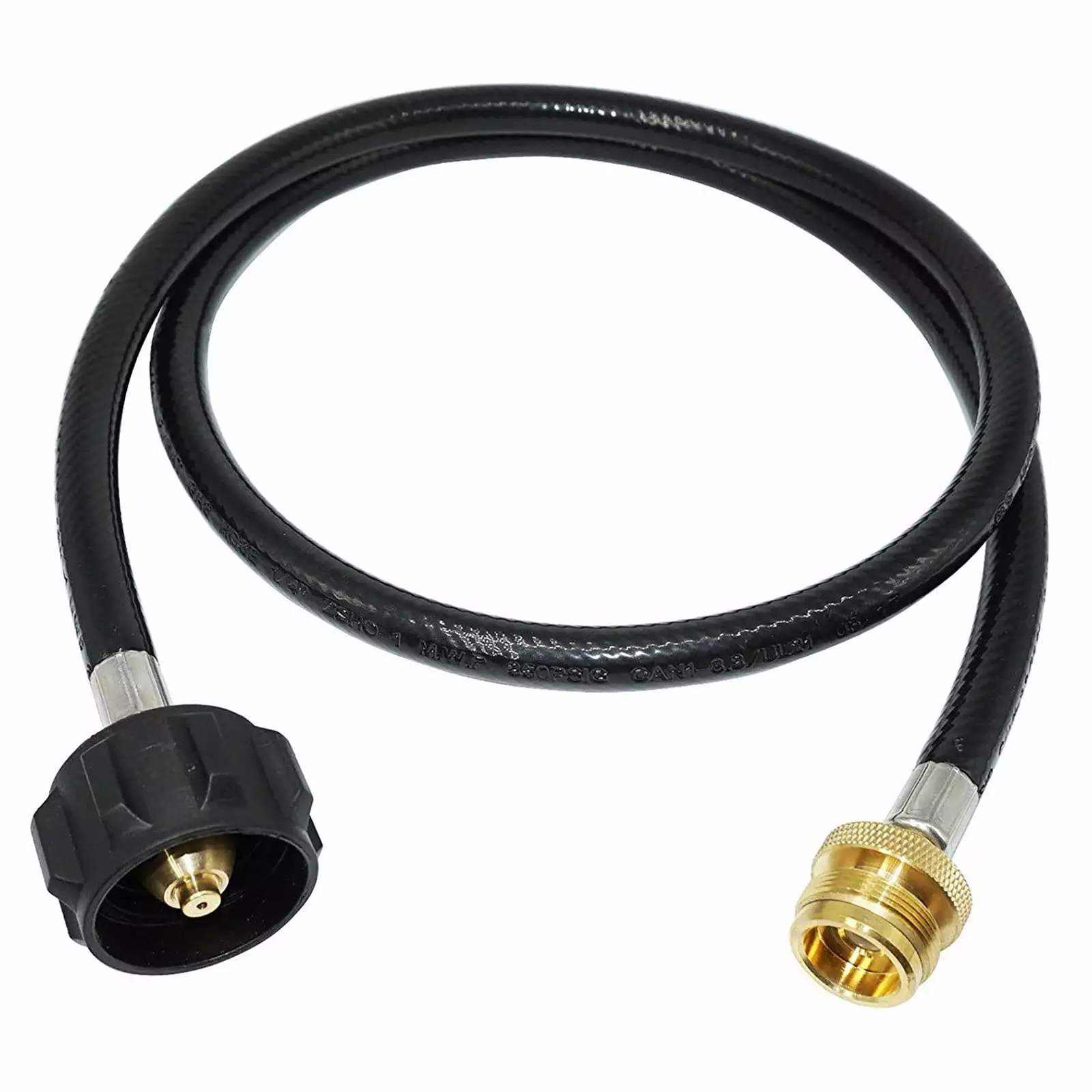 NESZZMIR Replacement 20 lb Propane 1 Feet Tank Hose QCC1 Type1 Converter Home Upgrade