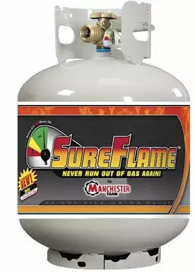 Manchester 10577 Sureflame OPD Cylinder Gauge 4.6 Gallon Capacity 1