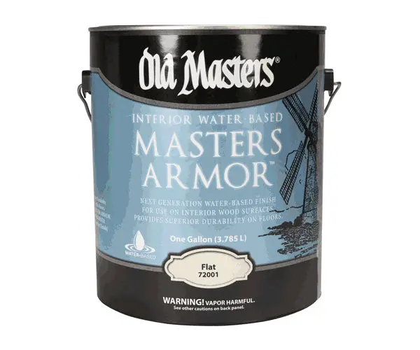Old Masters 72001 Master Armor Flat 1 Gallon Protective Finish