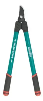Gilmour Telescoping Bypass Lopping Shear 1-1/4 Inches Pruning and Trimming